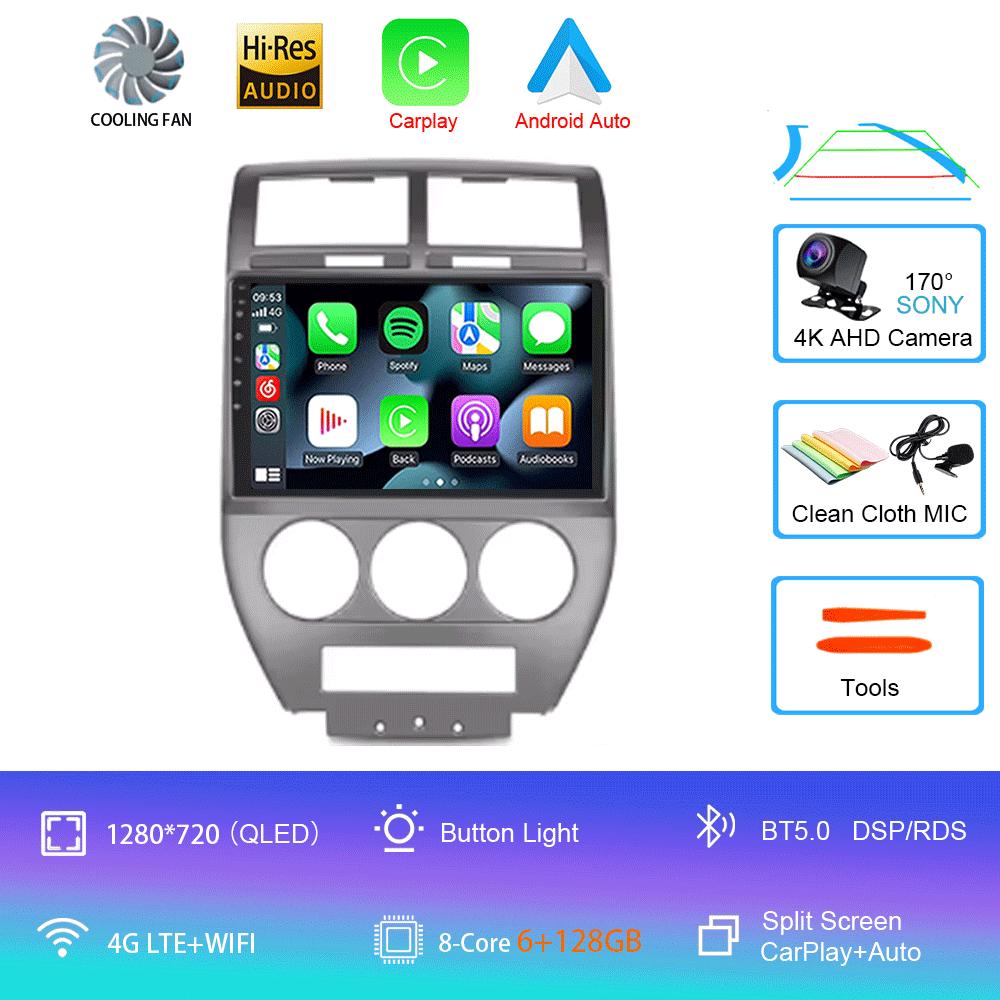 For Nissan X Trail 2 T31 2007-2015 5G WIFI 2 Din Android 14 Car Radio Multimedia Video Player Autoraido Carplay 4G GPS