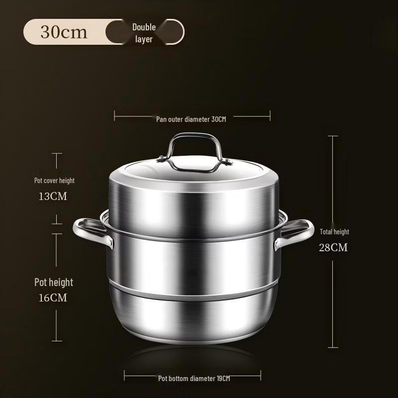 Wutuo Induction & Gas Steamer Pot