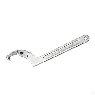 Hook Wrench for Nut, Side Adjustable Spanner, Universal C Spanner