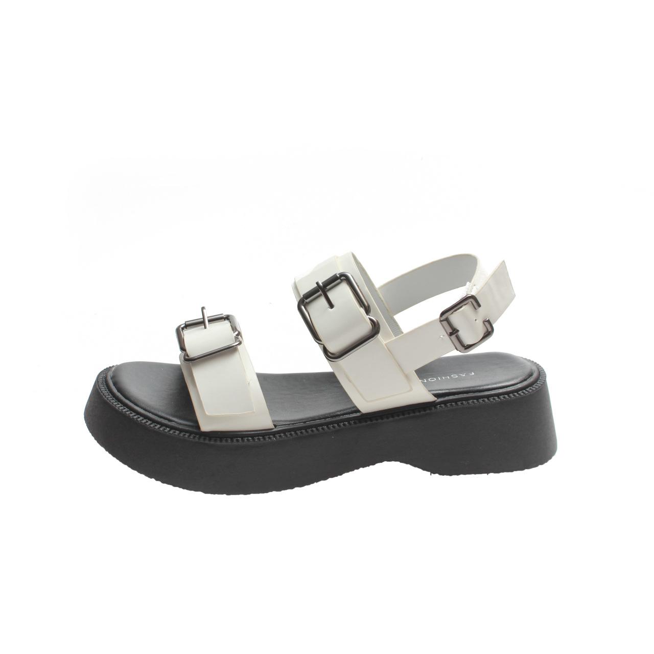 

Женские модные ретро-сандалии на платформе 35 белый