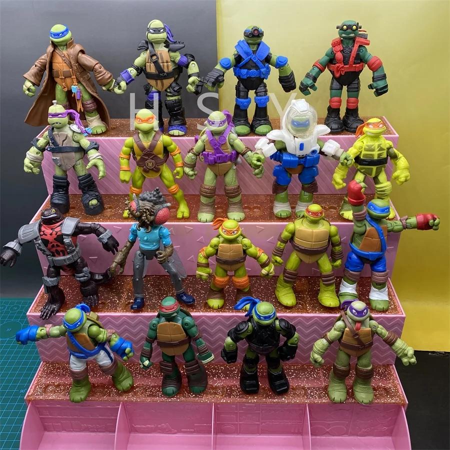 Original Multi-Style Multi-Joint Hands And Feet Movable Turtle Hero Soldiers And Villain Dolls Hand-Made Model Toys
