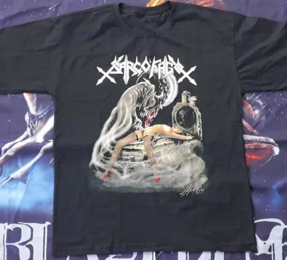 Hot Sarcofago Sarcófago shirt oldschool Men S-5XL T-Shirt LW215 M