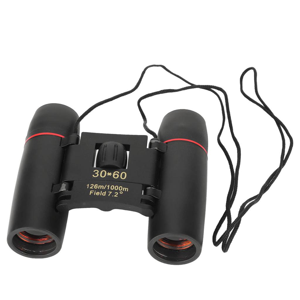 Lornetka składana o wysokiej rozdzielczości z zoomem 30x60 na podróże plenerowe, obserwację ptaków, polowania