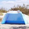 Vidaxl Beach Tent, 2-Person, Blue, Waterproof
