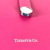 TIFFANY&Co. Logo Bag Tote Bag Shawl Shoulder Bag Leather Pink Based/Black