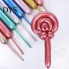 Dog Balloon Twisting Set 100Pcs DIY Long Balloons Rainbow Animal Modeling Latex Christmas Thickening Assorted Color Kit