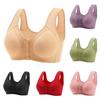 Underwear Women's Sleep Gathering Front Buckle Without Steel Ring Vest Bra