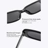 Vintage Trendy Rectangle Sunglasses Retro Fashion Small Frame Eyewear Outdoor Driving Uv400 Goggle Shades Sports Sun Glasses