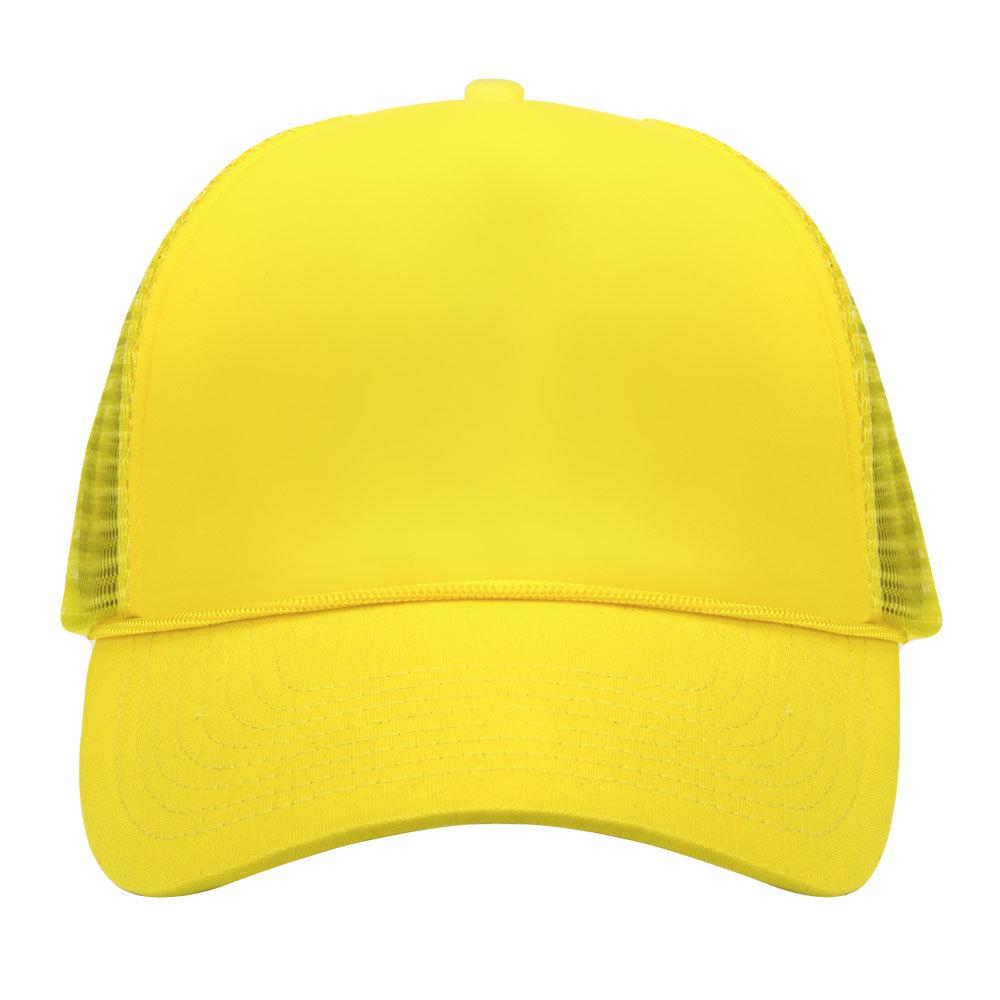 Christmas Sponge Mesh Cap: 6 Pattern Hot Stamped Logo Baseball Trucker with String Sun Visor