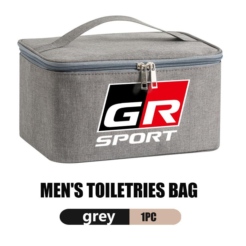 For Toyota Car Travel Portable Cosmetic Toiletries Bath Storage Bag GR sport Hilux Aygo TDR Yaris Corolla Rav4 CHR Auris