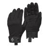 Full Finger Rock Climbing Gloves for Black Diamond Crag Belaying, Black, L