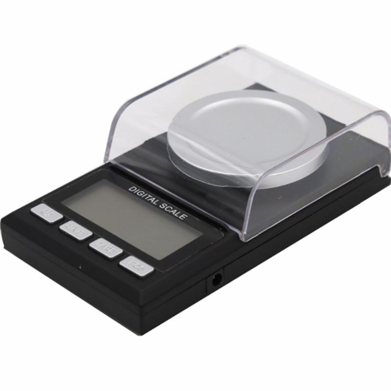 50g/0.001g Mini Scale Portable Digital Scale LCD Backlight Electronic Balance Scales Gold Silver Diamond Jewelry Pocket Scale