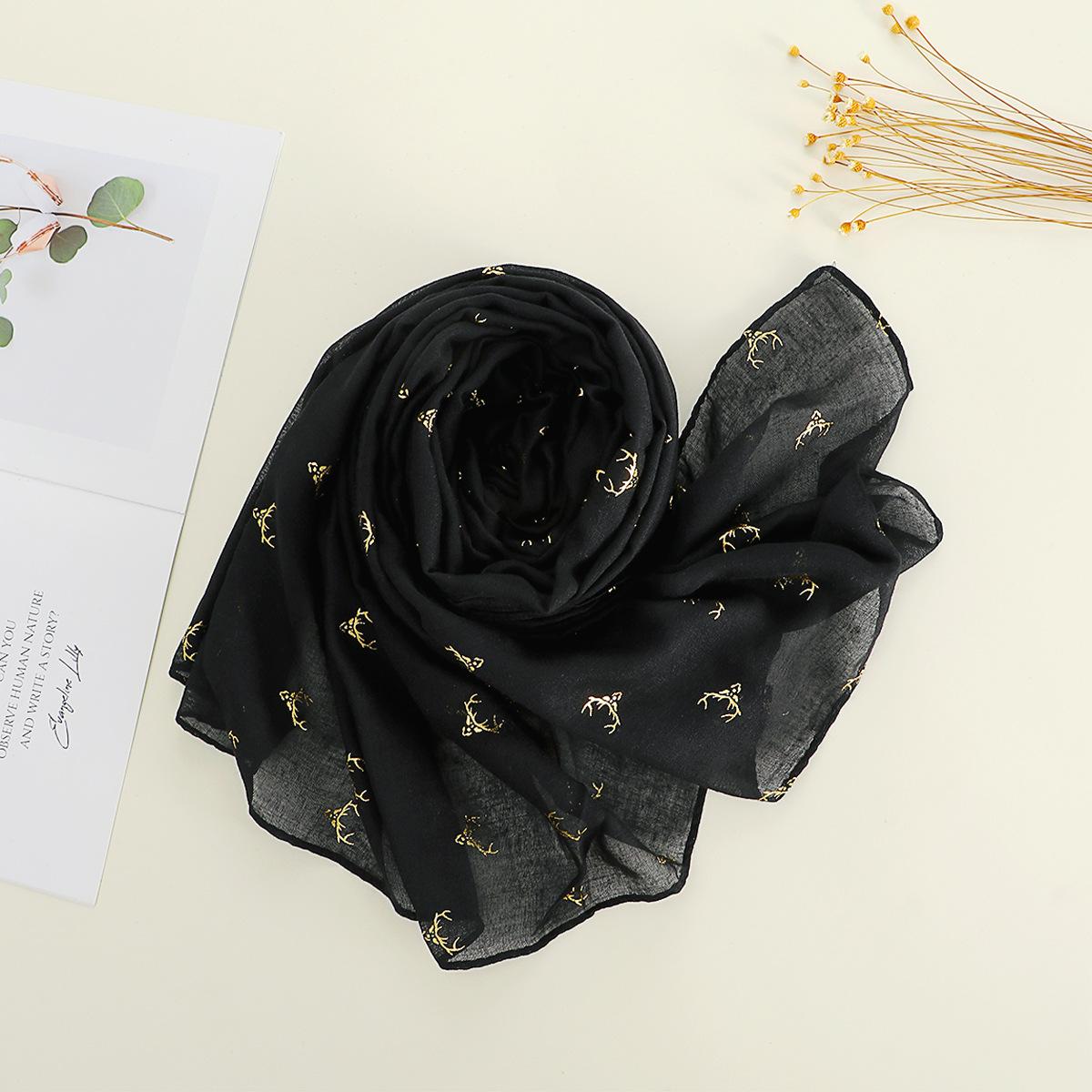 

Cotton and Linen Scarf for Women In Spring Autumn and Winter Long Thin Silk Scarf Korean Version Versatile and Fashionable Beige Shawl 180-90CM