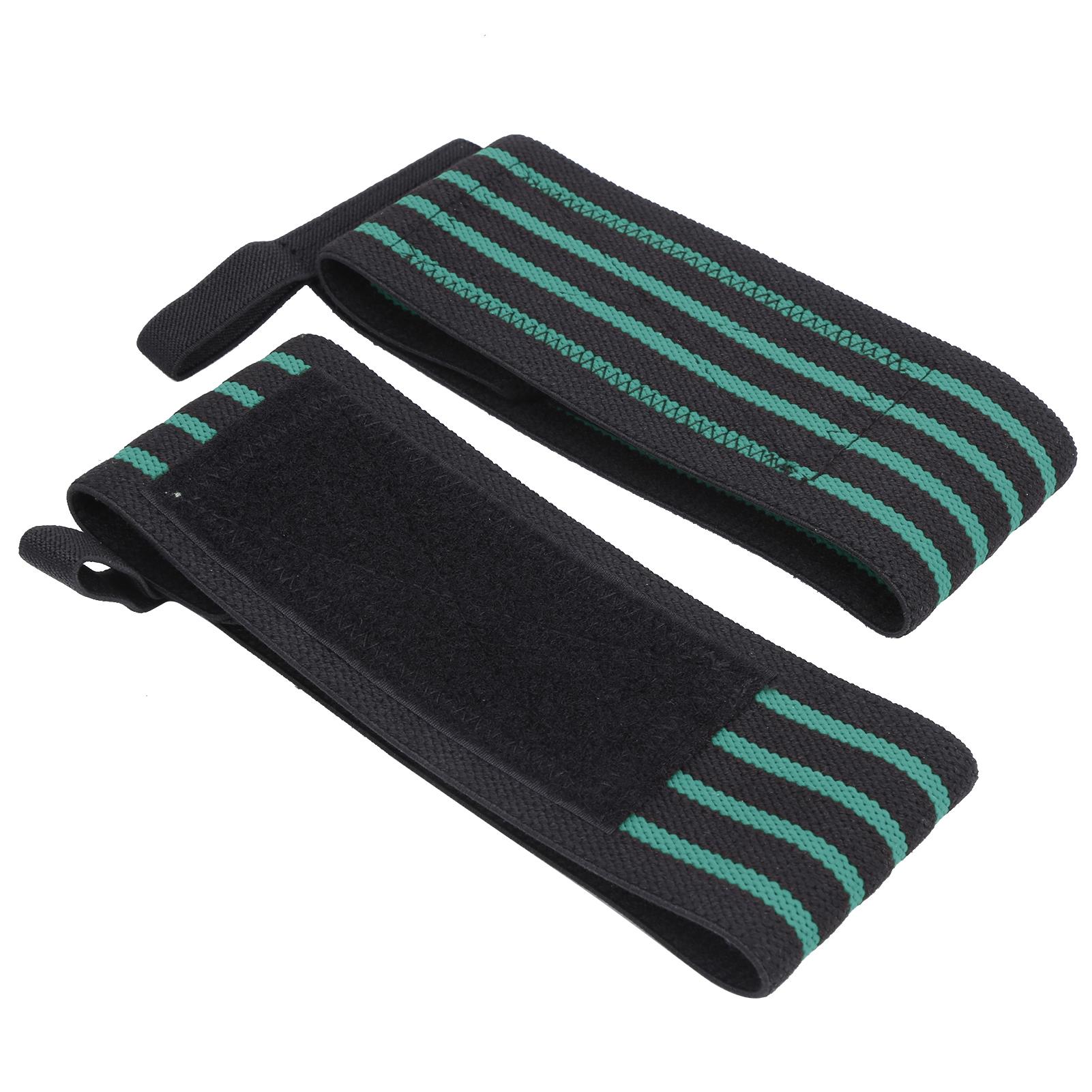 

1Пара Комплект Фитнес Тяжелая атлетика Кистевые бинты Тренировочная Компрессионная Поддержка Запястья Бандаж Зеленый Черный