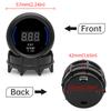52mm Car Turbo Boost Gauge Oil Temp Water Temperature Meter With Sensor Vacuum Gagues EXT Temp Meter Car Digital Display Gauge