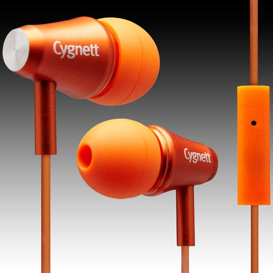 CYGNETT Fusion II Headphones, Orange