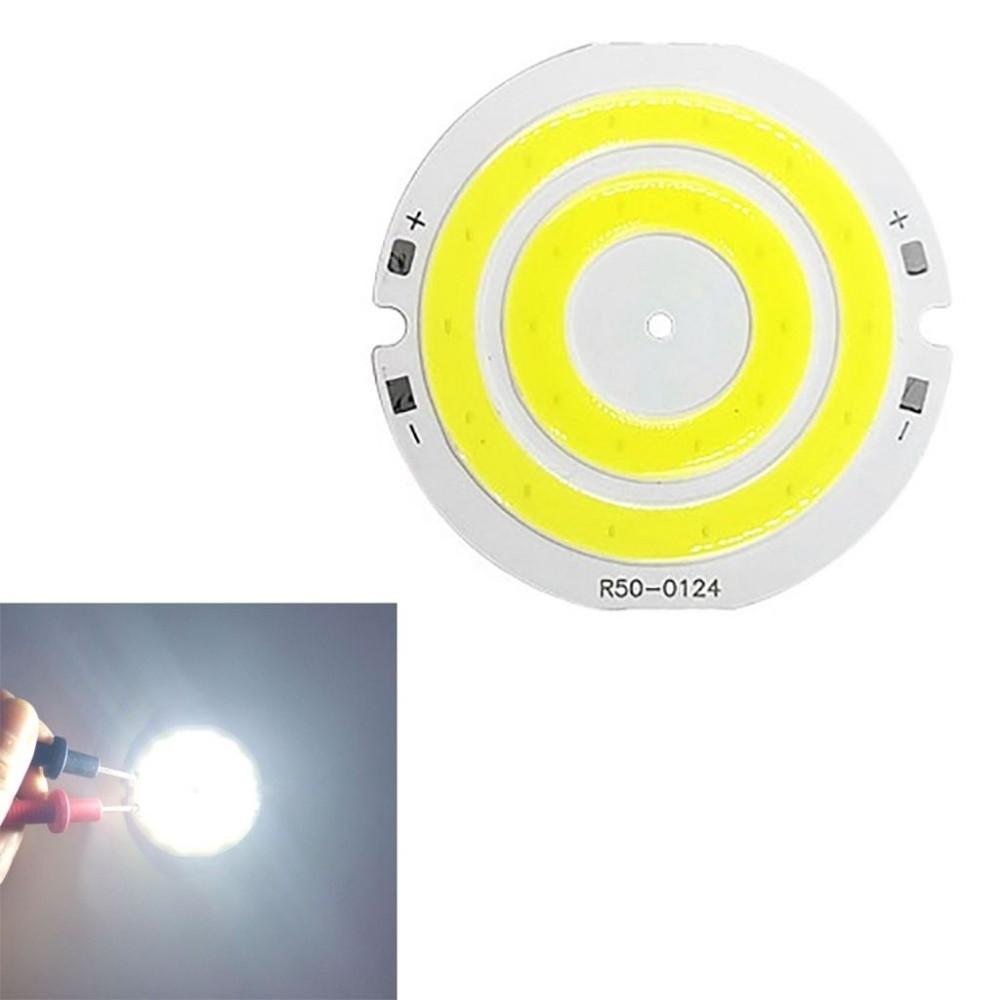 Lamp Circular LED Warm/Cold/Red/Blue Light COB Lighting Light Plate Lighting Components COB Chip