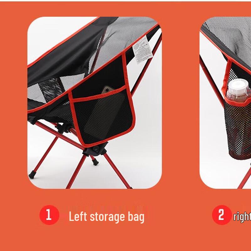 ZISIZ Outdoor Portable Folding Moon Chair