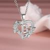 Collana Lettera Inglese a Forma di Cuore - Design alla Moda e Versatile