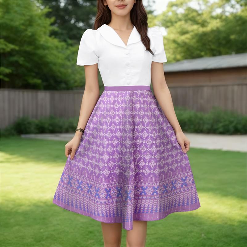 

ZANZEA Женское элегантное платье А-силуэта с V-образным вырезом, коротким рукавом и повседневным принтом 5XL кларет