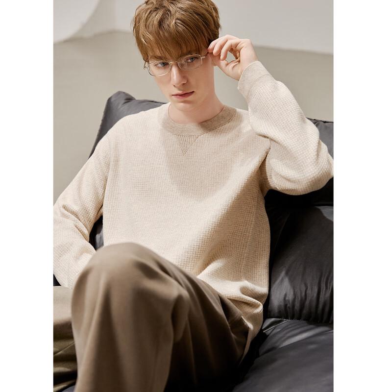 

LOZ Men s Old Money Style Jacquard Wool Blend Sweater 2XL (185)