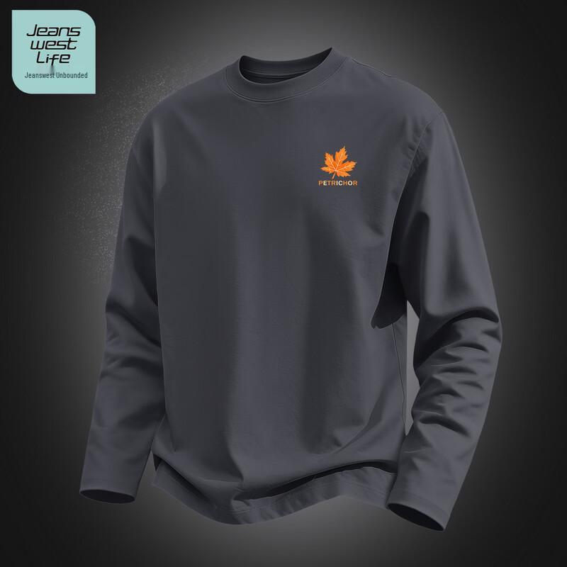 Jeanswest Life Men's Casual Long Sleeve Cotton Top
