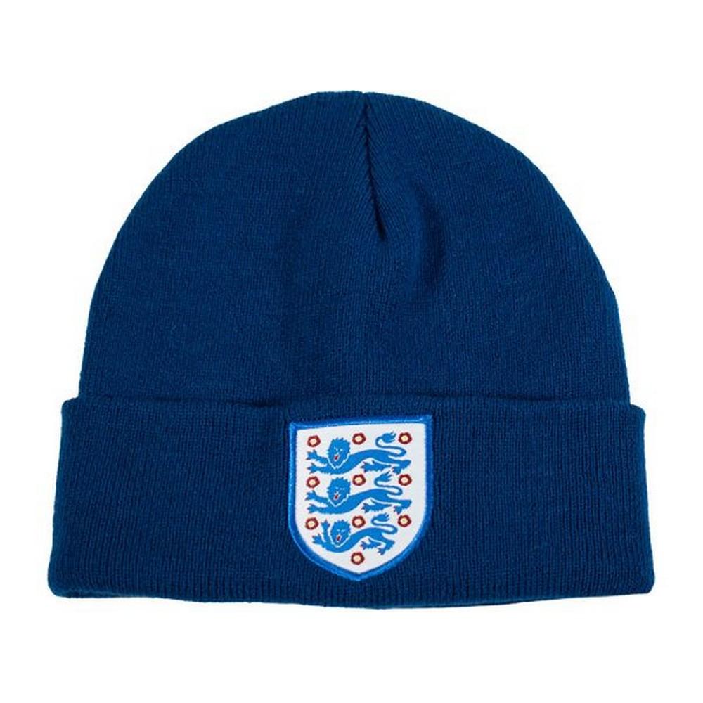 England FA Unisex Adult Knitted Turned Up Cuff Beanie