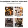 Multifunction Repair Tool Bag Oxford Cloth Tool Carry Case  Tool Organization