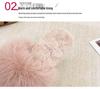 2026 Autumn/Winter Women's Silent Plush Cotton Slippers - Furry, Solid Color, One-Word Design, Indoor/Outdoor Wear.