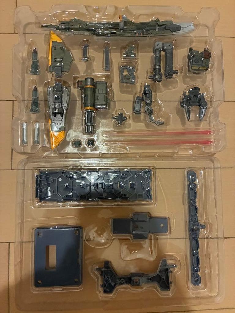 BANDAI Tamashii Nation Metal Build Strike Gundam Heliopolis Pack Set Open Box