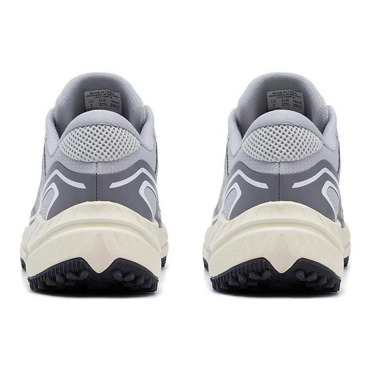 Li Ning Yijie Lite Abriebfest Atmungsaktiv Niedrig geschnitten Laufschuhe Damen Grau ARDT006-4