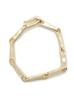 Miesloe Bone Bracelet MWGA252503 GLD F