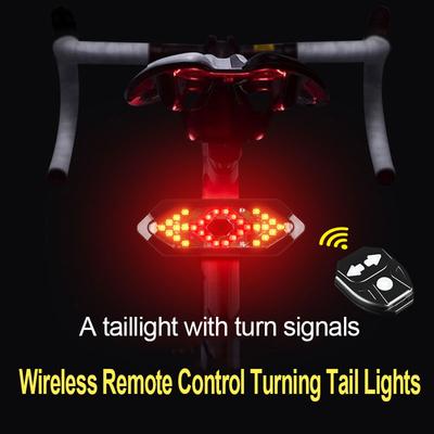 Rücklicht Smart Bike Drahtlose Fernbedienung Blinker Lichter Fahrrad MTB LED Rücklicht Einfache Installation ElectricScooter Richtung