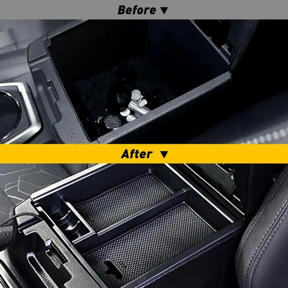 Schowek w centralnym podłokietniku samochodu do Toyoty Tacoma 2015-pojemnik na rękawiczki samochodowe