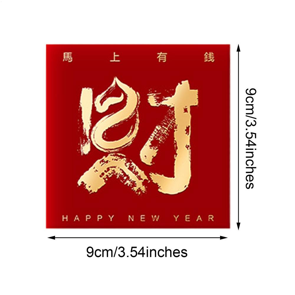 

Chinese New Year Red Envelopes Horse Blessing Money Packet 2026 Red Money Envelopes With Gold Pattern For Spring Festival Party