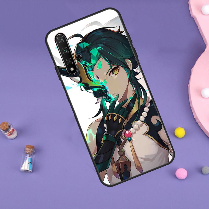 Genshin Impact Xiao For Huawei Nova 7i 8i 11i 12i 12s 9 10 SE Y60 Y61 Y70 Y72 Y73 Y90 Y91 P20 P40 P30 Lite Case