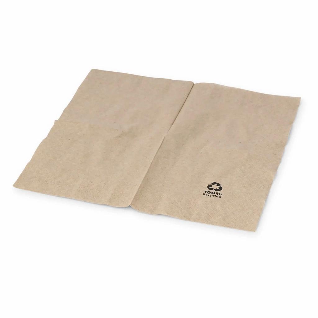 2-Ply Embossed Napkins "Recycled" 20 X 20 100 Pcs