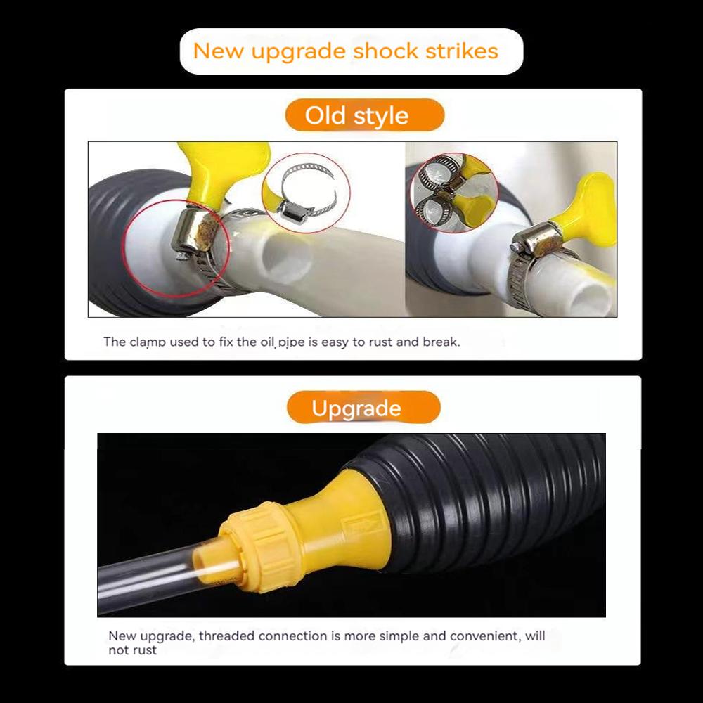 Estrattore di Olio Manuale Benzina Universale Pompa Manuale Carburante Tubo di Aspirazione Manuale Pompa Manuale Liquidi Risparmio Carburante Pompa Sifone di Emergenza