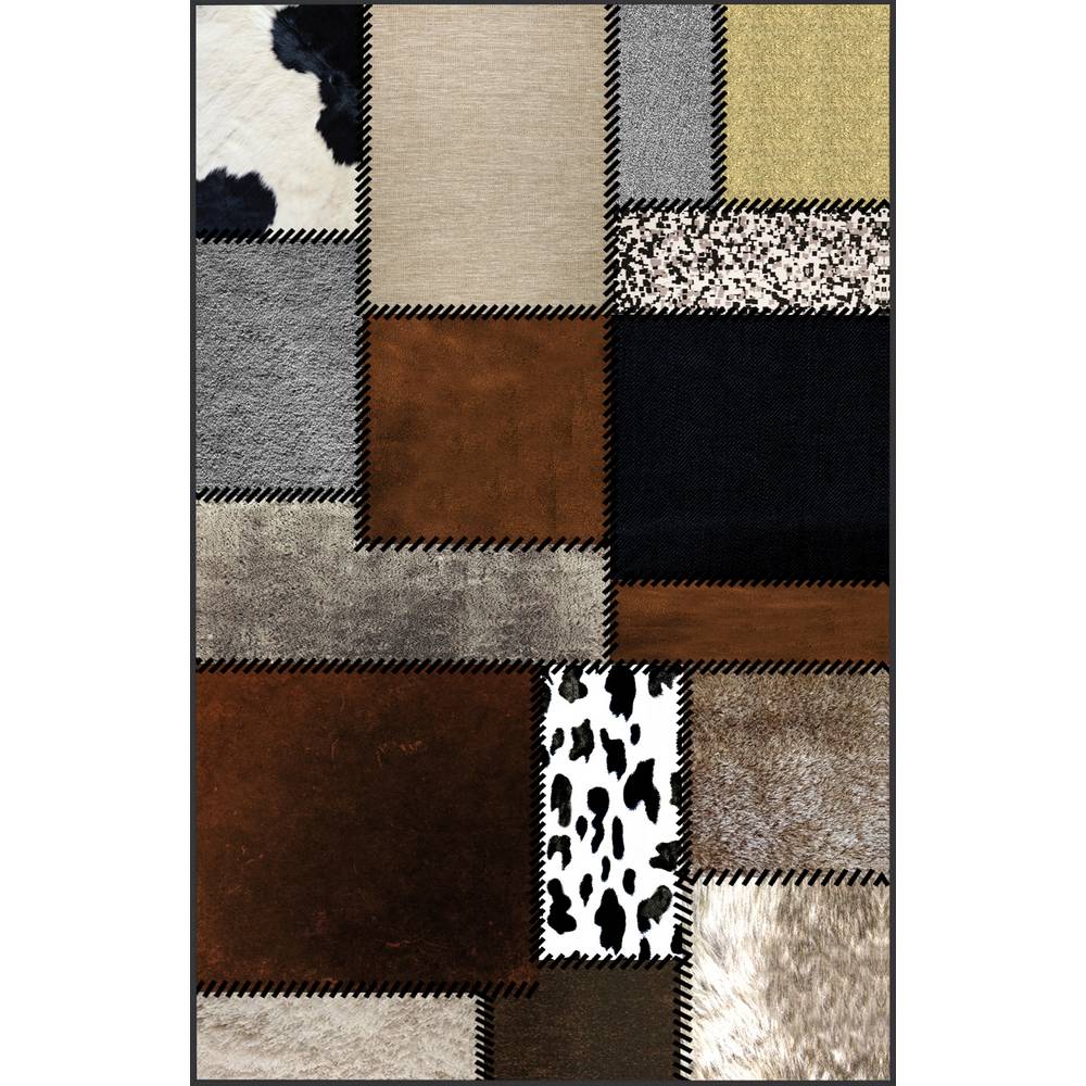 Rovigo Home Washable printed carpet RVGHOME1074