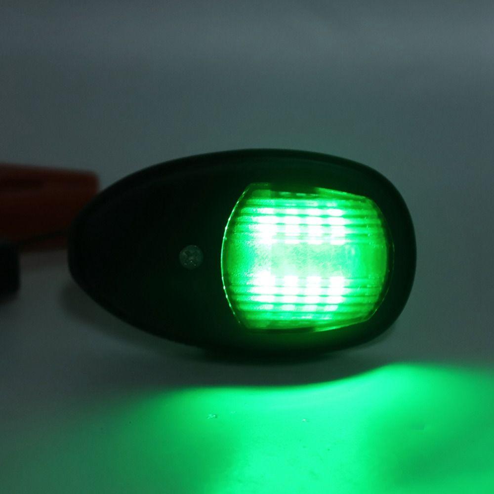 1 Pair ABS Shell Marine Navigation Lights 12 V LED Boat Bow Light  Fishing Boat