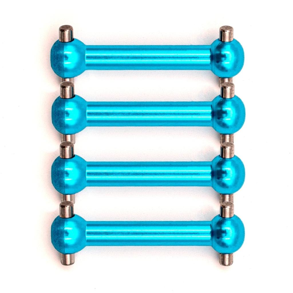 Aluminum Alloy Drive Shaft Dog Bone Cup Joint Set Replacement for  01 -01  01D  01E  02 -02 1/10 Remote control Car Upgrade Parts