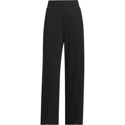 Lounge Wide Leg Knit Joggers Women Bottoms Black JJ3604