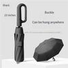 125Cm Ring Buckle Umbrella Fully Automatic Folding Umbrella Men'S Sunny And Rain Dual-Purpose Vinyl Sun Protection Umbrella Whol