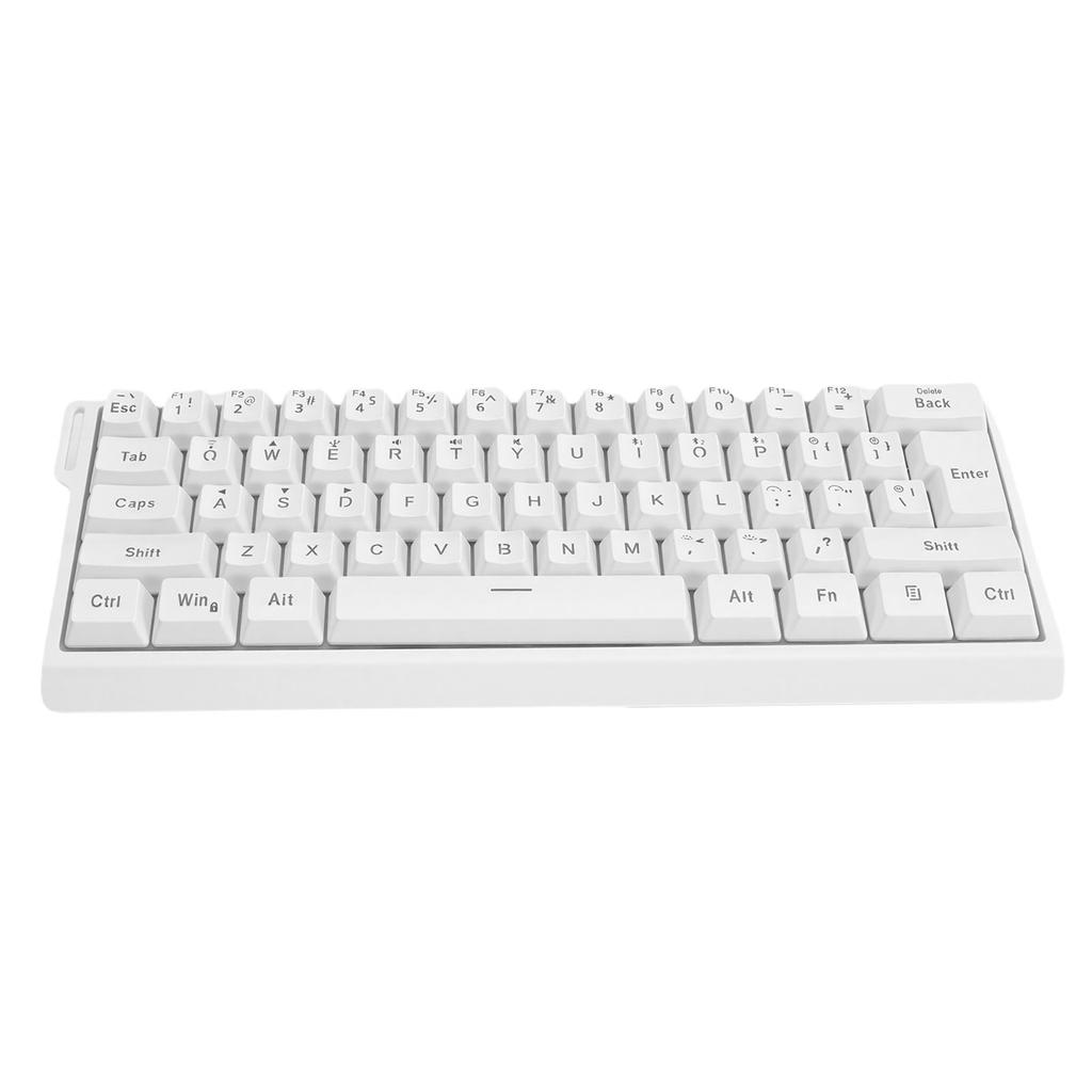 Wireless Mechanical Keyboard 61 Keys   2.4G Wired RGB Lighting Mechanical Gaming Keyboard with Hanging Rope