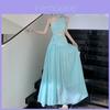 Summer Beach Dress For Women With Lace Hollow Out Fabric For Vacation And Casual Wear