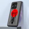 Case for Xiaomi Redmi Note 14 13C 9S 13 Pro Plus 10 14C 12 A4 11 Funda Back Phone Cover Japanese Samurai