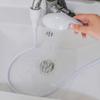 Easy-Install Handheld Faucet Sprayer - Extendable Hose for Hair Washing & Pet Bathing, Unscented, Oval Plastic Design