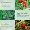 100/200/300Pcs Plant Support Clips Reusable Plant Binding Clip Tomato Trellis Clips for Vine Vegetables Grow Upright Healthier