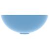 VidaXL Bathroom Sink Round Countertop Washbasin Toilet Kitchen Hand Basin Cosmetic Room Home Interior 146978