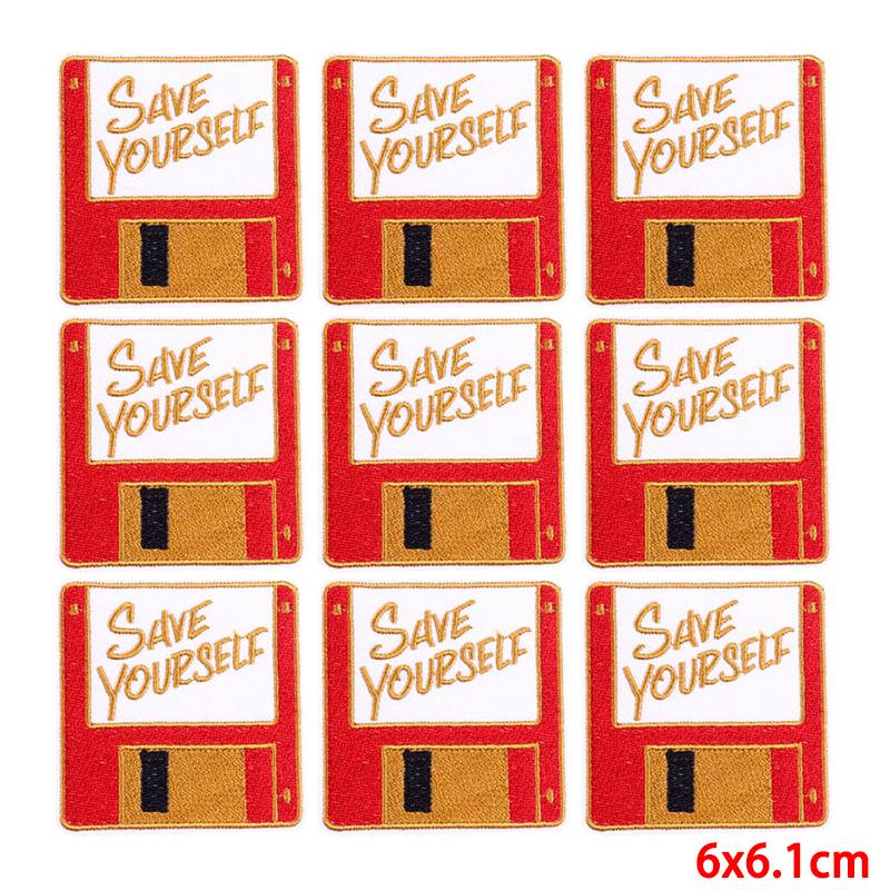 10 teile/los Großhandel Stickerei Patch Eisen Auf Patches Für Kleidung Patches Auf Kleidung Jacken Dekor Applikation Nähen Liefert